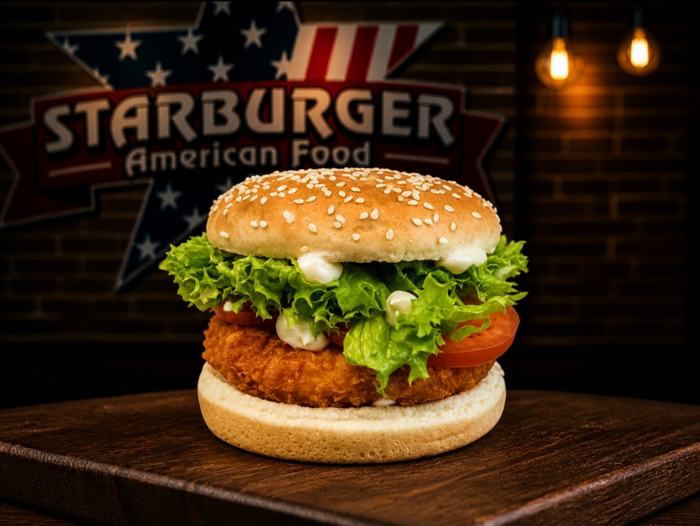 Burger Crunchy Chicken