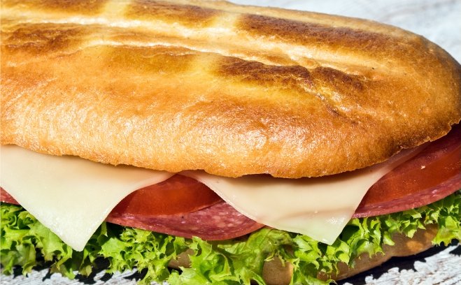 Croque Salami